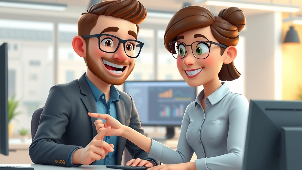 IT professional assisting small business HR manager in integrating payroll software for payroll tax savings for SMBs